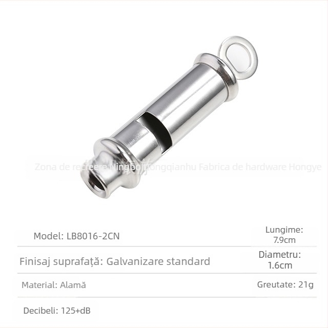 Fluier cu cap de tigru din cupru - HUTOU, Fluier, Fără logo, Fără personalizare