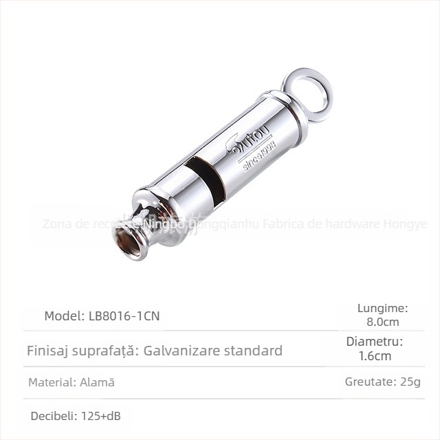 Fluier cu cap de tigru din cupru - HUTOU, Fluier, Fără logo, Fără personalizare