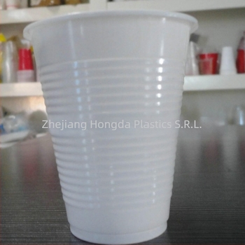 HD-200 Pahar de plastic PP pentru băut, unică folosință, imprimare offset, imprimare logo disponibilă, fără capac