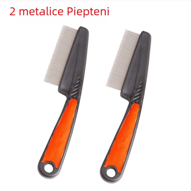 Pieptene pentru purici cu dinți ultra-densi pentru fete, din bambus tradițional, anti-mătreață și pentru ouăle puricilor la scalp