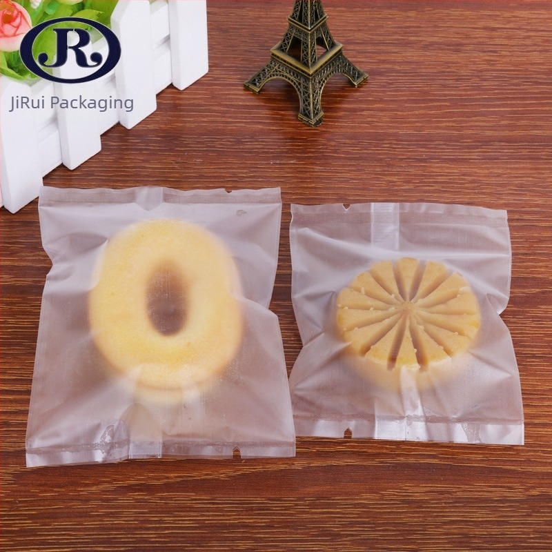 Pungă de ambalare pentru produse de patiserie – finisaj translucid, sigilare, imprimare gravură, personalizabil, brand Jerry.