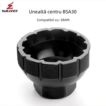 Unealtă pentru axul mijlociu al bicicletei BSA30/P30 — aliaj de aluminiu, compatibil cu Shimano M8100