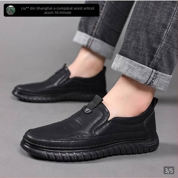 Pantofi de camping pentru bărbați, stil relaxat, respirabili, talpă de cauciuc