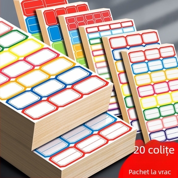 Etichetă scrisă de mână; Hârtie pentru etichete autocolante; Brand: Chuangyi; Model: CY7050; Etichete pe pagină: 10