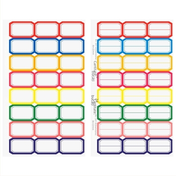 Etichetă scrisă de mână; Hârtie pentru etichete autocolante; Brand: Chuangyi; Model: CY7050; Etichete pe pagină: 10