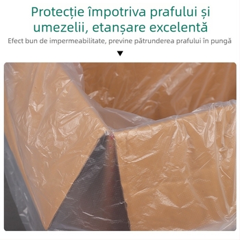 Geantă din plastic cu bază pătrată, protecție împotriva prafului și umezelii pentru echipamente