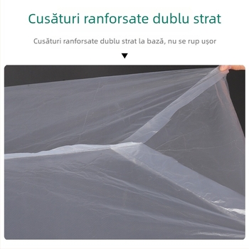 Geantă din plastic cu bază pătrată, protecție împotriva prafului și umezelii pentru echipamente