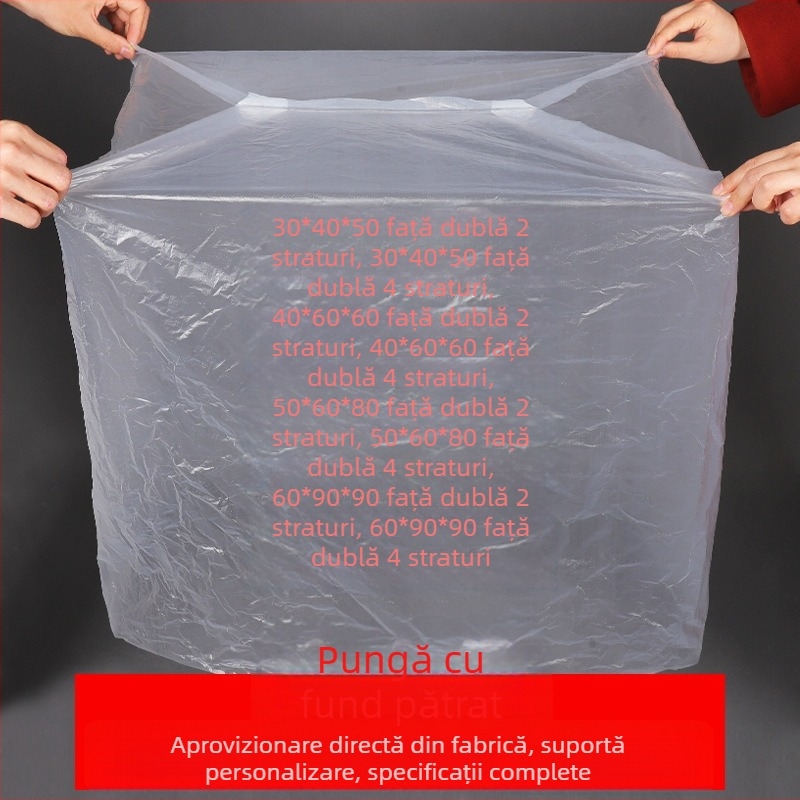 Geantă din plastic cu bază pătrată, protecție împotriva prafului și umezelii pentru echipamente