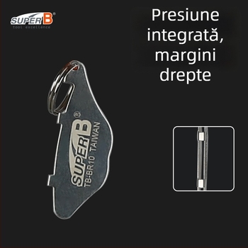 Regulator pentru disc de frână pentru bicicletă de drum – oțel inoxidabil, TB-BR10, prelucrare și personalizare disponibile, Brand: Super B Baozhong