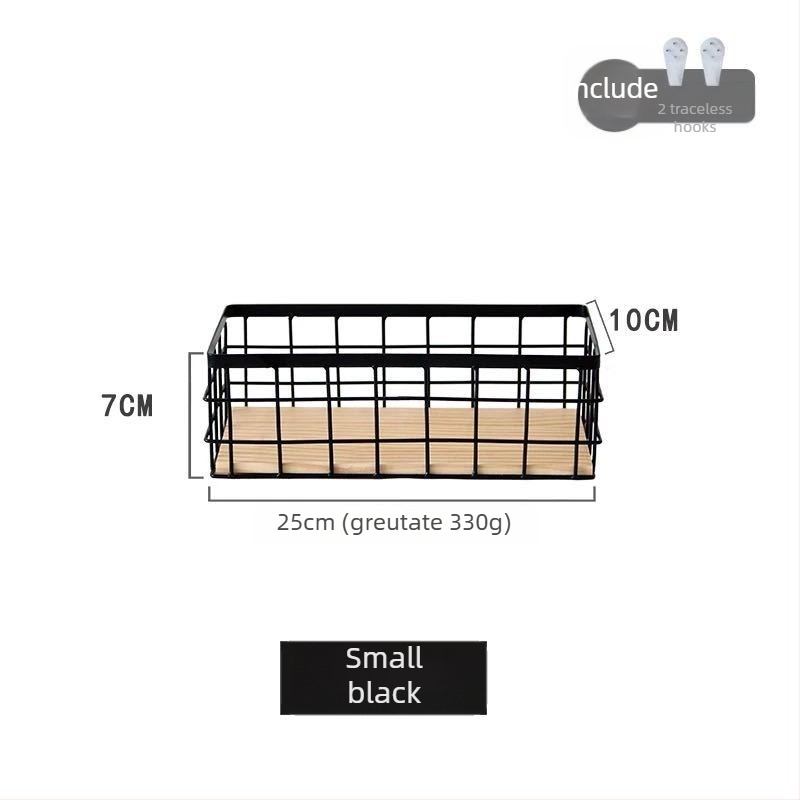 Cutie de depozitare pentru birou în stil japonez, cadru metalic, montaj pe perete pentru cosmetice (Modelul 001)