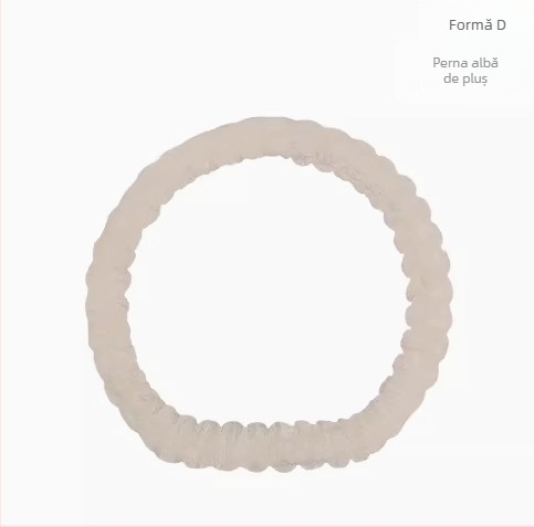 Pernă de șezut auto, universală pentru patru anotimpuri, suprafață pufoasă, umplutură din fibre sintetice, husă pentru scaunul din spate, dintr-o singură bucată