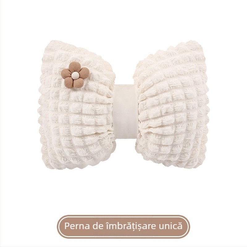 Pernă de șezut auto, universală pentru patru anotimpuri, suprafață pufoasă, umplutură din fibre sintetice, husă pentru scaunul din spate, dintr-o singură bucată