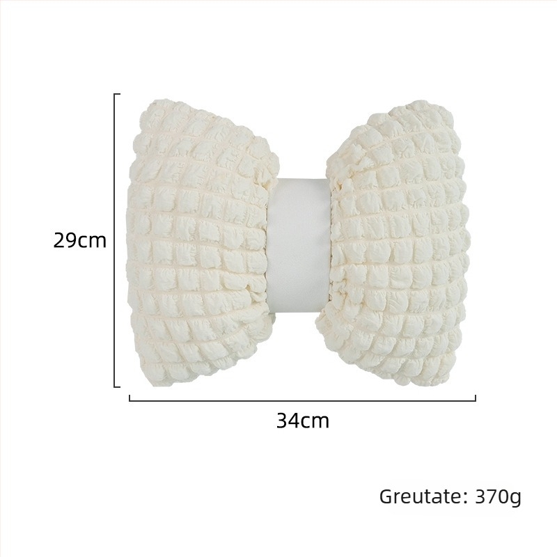 Pernă de șezut auto, universală pentru patru anotimpuri, suprafață pufoasă, umplutură din fibre sintetice, husă pentru scaunul din spate, dintr-o singură bucată