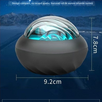 Proiector de cer înstelat cu lumină ambientală, corp ABS, model 333, tensiune ≤36V, certificare 3C