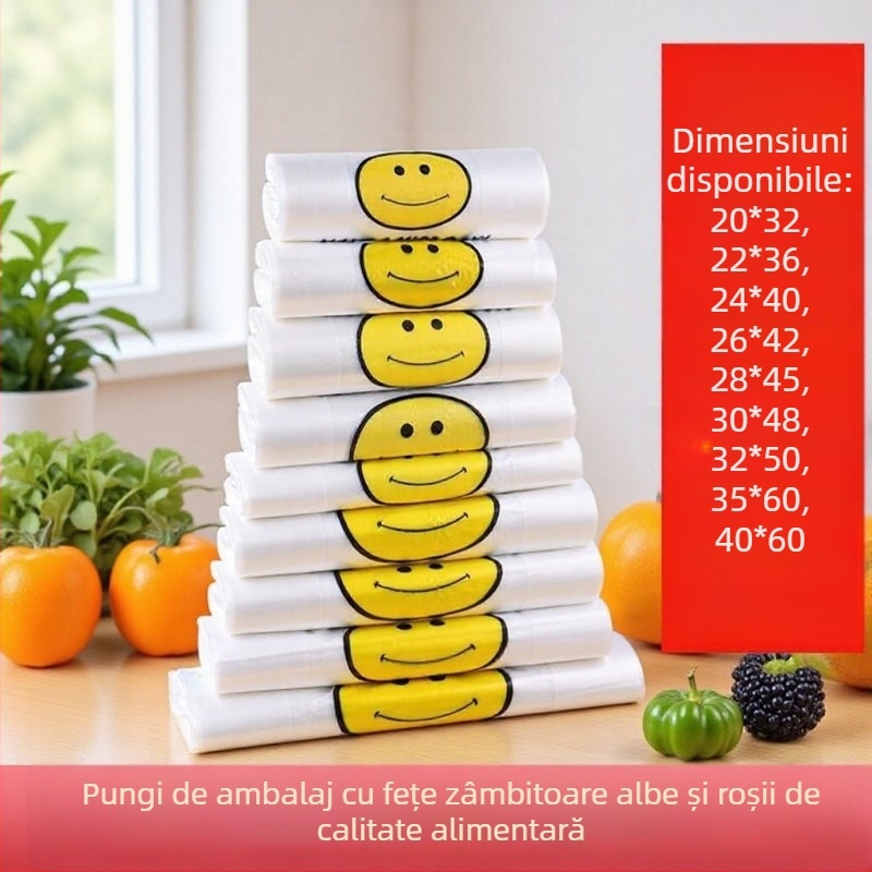 Saci cu zâmbet – ambalaj plastic pentru bijuterii; Origine: Anqing; Brand: Wen su; Producție zilnică: 10 tone.