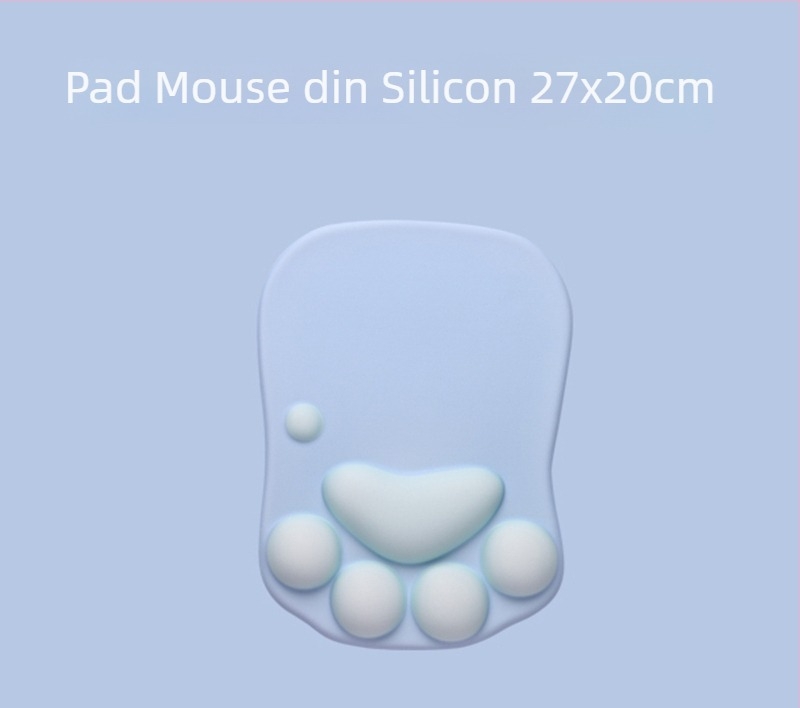 Suport pentru încheietură cu design pisică, din țesătură, model MZ-X5S4