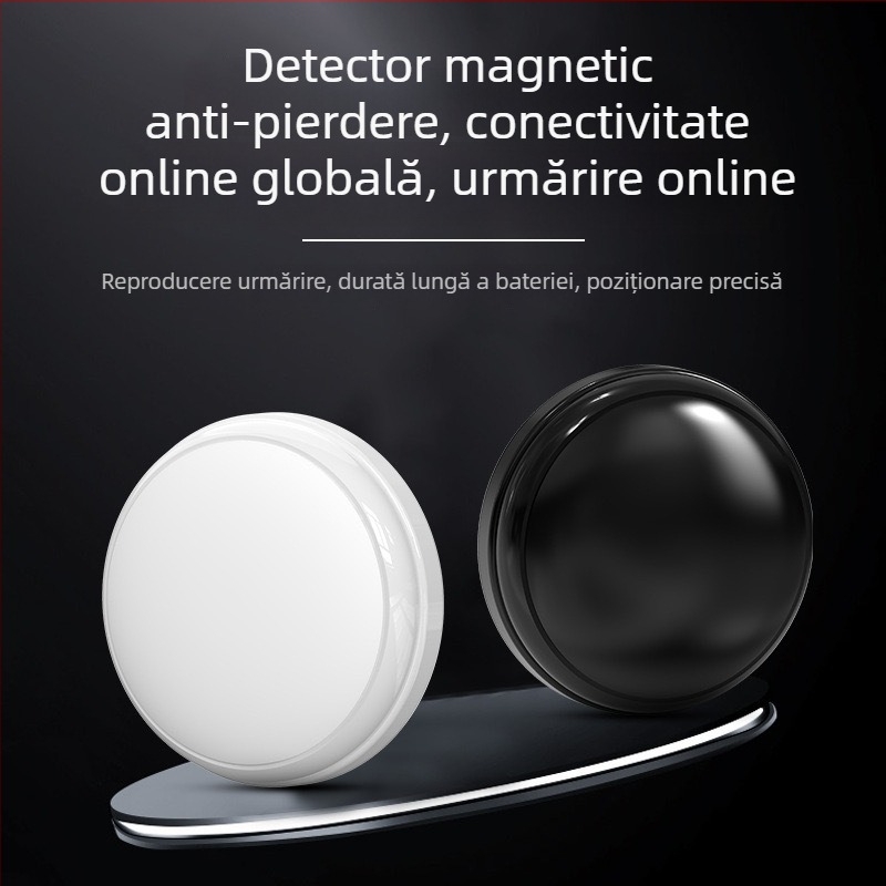 Detector GPS magnetic pentru vehicule – Anti-furt, autonomie baterie 5h, USB 2.0, corp ABS, 9 g