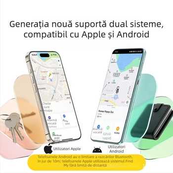 Accesoriu AirTag anti-pierdere Br11 pentru iOS — Momax, Baterie: 1, Distanță wireless: 1, Funcție suplimentară: 1