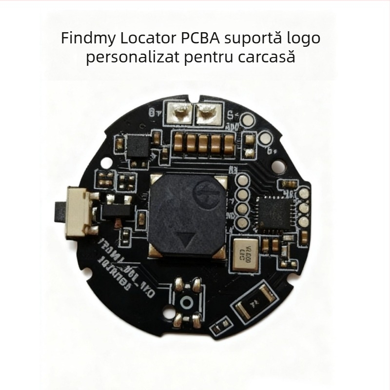 Locator PCBA Tag E — Ușor și compact, baterie 220mAh, compatibil cu iOS, imprimare logo Silk Screen / gravură cu laser, OEM