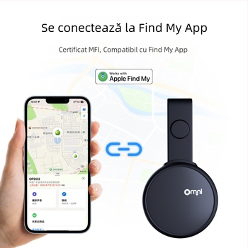 Senzor Bluetooth compact pentru biciclete și vehicule electrice, model Opd03, rază de 10 m, baterie CR2016 3V, ABS+PC, compatibil cu iOS