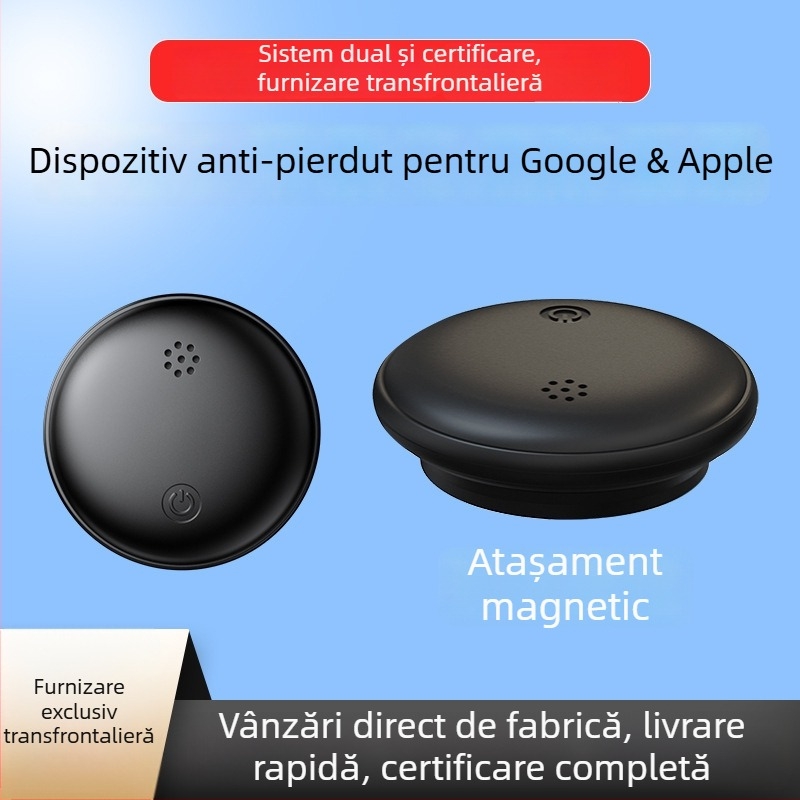 Dispozitiv de urmărire anti-pierdere D05 - Versiune magnetică; Baterie 240, Platforma Android, GPS, Căutare prin sunet, Greutate 12 g