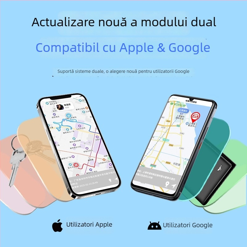 Dispozitiv de urmărire anti-pierdere D05 - Versiune magnetică; Baterie 240, Platforma Android, GPS, Căutare prin sunet, Greutate 12 g