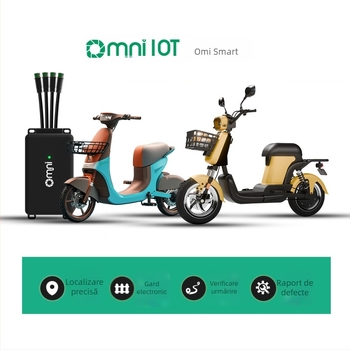 Senzor GPS pentru flote de vehicule electrice partajate și biciclete – Model M113, precizie GPS sub 10 m, alarmă mobilă, antenă 4G, impermeabil
