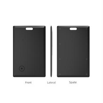 Locator fără fir pentru carduri și portofel cu pașaport, anti-pierdere, ultra-subțire — 240 mAh, compatibil iOS, ABS, rază 10–20 m interior, 20–50 m exterior