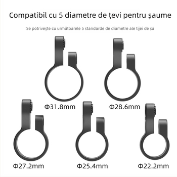 Lumină de spate pentru bicicletă cu poziționare Airtag, anti-furt, montaj pe țeava șeii, lumină reflectorizantă spate și lumină reflectorizantă laterală pentru biciclete de drum și de munte