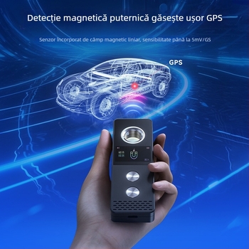 S88 Detecător infraroșu wireless cu ecran – detector camere ascunse pentru hoteluri, bandă de frecvență 50MHz-8GHz, rază de detecție 10 cm-10 m, tensiune 5V, Alarmă sonoră/vibrații