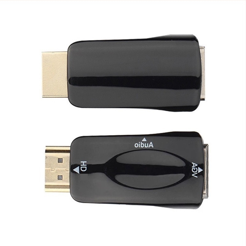 Adaptor HDTV la VGA cu audio (YH0016) - suport 1080p, compatibilitate universală, convertor de tip dongle