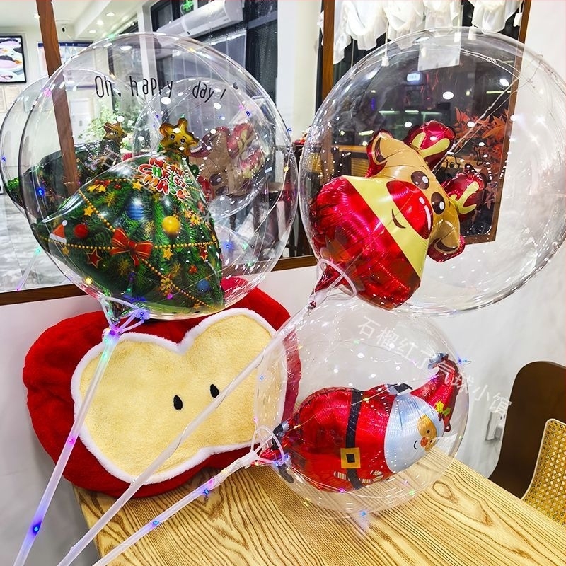 Balon rotund din hârtie, fără imprimare a logo-ului; potrivit pentru Crăciun și Anul Nou.