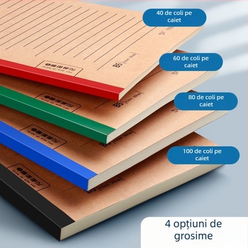 Mengjin notebook în stil nostalgic retro, copertă din hârtie, legare: alt tip, hârtie 70 g/m², 50–100 pagini