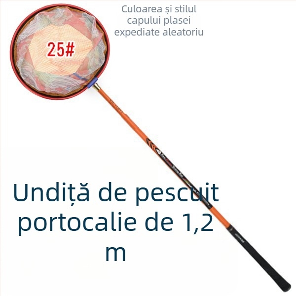 Plasă de pescuit pentru concurs, design neextensibil (Material: Alt; Greutate: Alt; Nr. secțiuni: Alt)