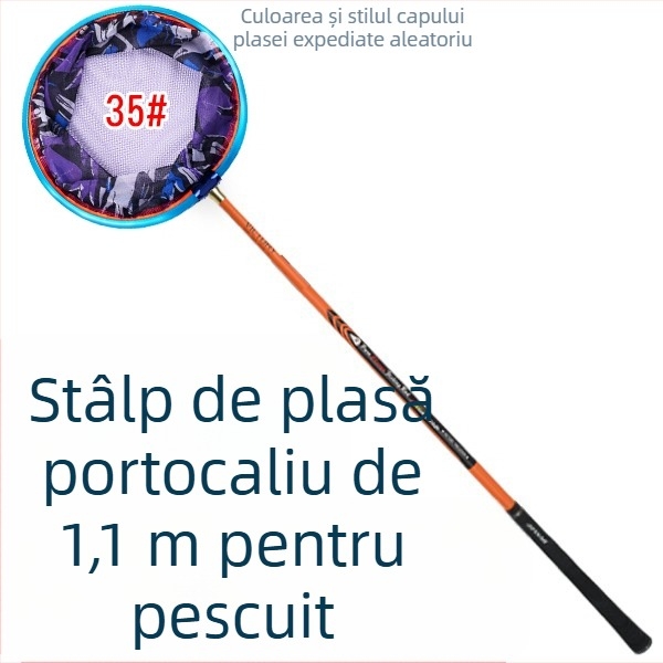 Plasă de pescuit pentru concurs, design neextensibil (Material: Alt; Greutate: Alt; Nr. secțiuni: Alt)