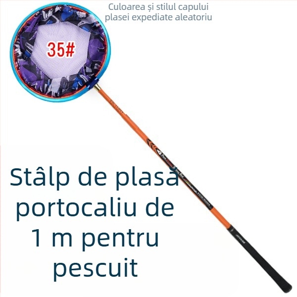 Plasă de pescuit pentru concurs, design neextensibil (Material: Alt; Greutate: Alt; Nr. secțiuni: Alt)
