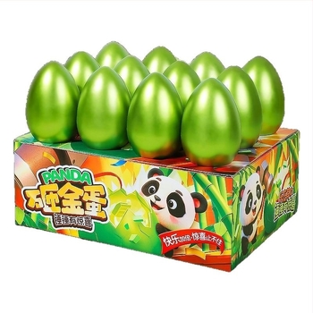 Xin dong Panda Blind Box – Jucărie panda interactivă, din plastic, cu ou de aur surpriză, Dezvoltare educațională, Joc părinți-copii, pentru copii 7–14