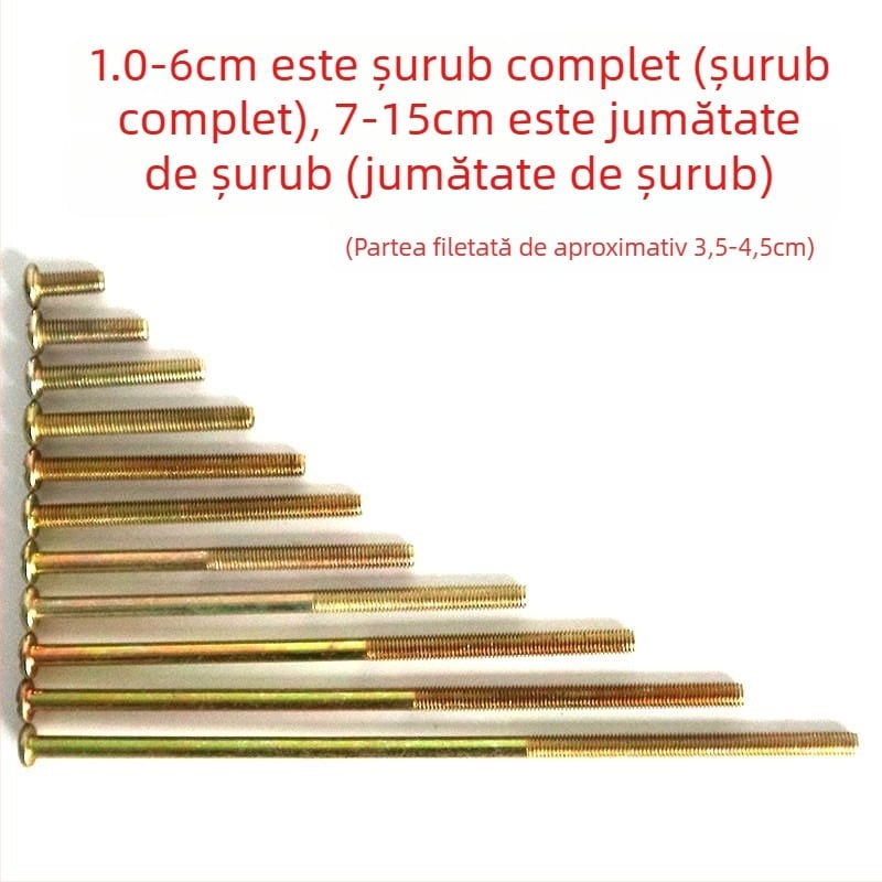 Panou prelungit pentru întrerupător/priză pentru cutie universală de cabluri – șuruburi M4 compatibile, oțel Q235 galvanizat, standard GB5783-86, performanță 4.8