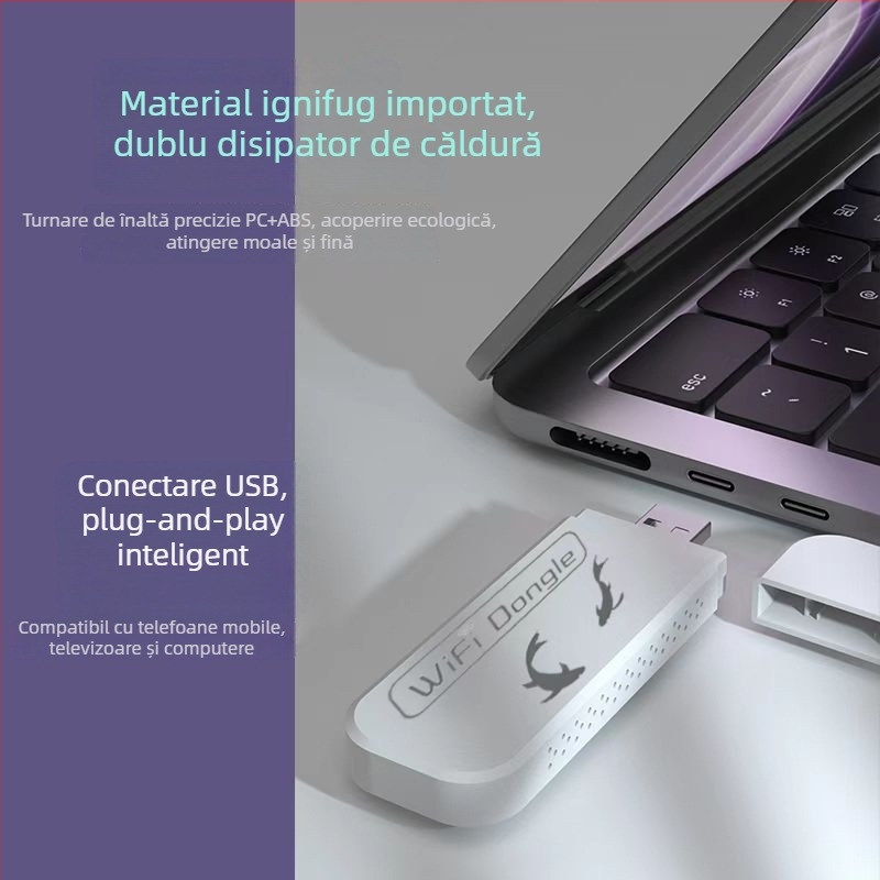 MF782 router portabil inteligent – 150 Mbps, dual-band 2,4 GHz/5 GHz, 802.11n, dimensiuni 95×30×9 mm