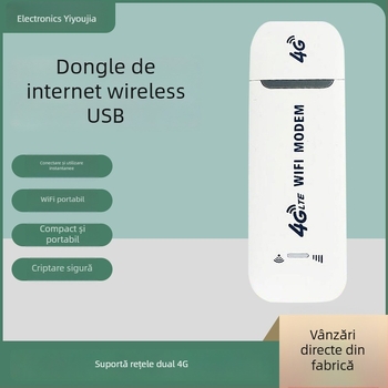 Dongle USB Wi‑Fi 4G pentru birou acasă — Model L376+, 100 Mbps, Interfață USB, 802.11b/g/n, Benzi de frecvență B1/B3/B5