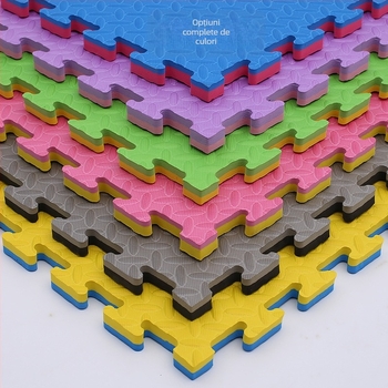 Covoraș din spumă puzzle pentru copii, covoraș pentru arte marțiale pe podea, covoraș de dans pentru grădiniță, Model 123, Stil minimalist modern