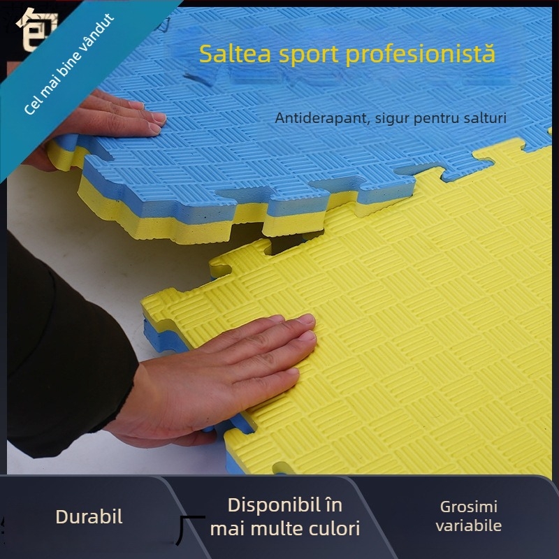 Covoraș din spumă puzzle pentru copii, covoraș pentru arte marțiale pe podea, covoraș de dans pentru grădiniță, Model 123, Stil minimalist modern