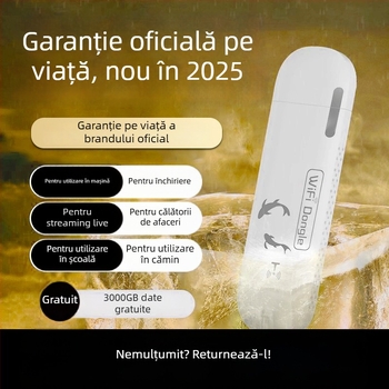 Router inteligent U818 - 150 Mbps, 2,4 GHz, 802.11b/n, suport aplicație, firewall