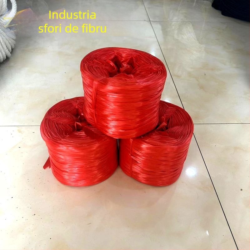 Sfoară de ambalaj din nylon – rezistență la rupere 100 kg, greutate rolă ~0,6 kg, pentru ambalare zilnică