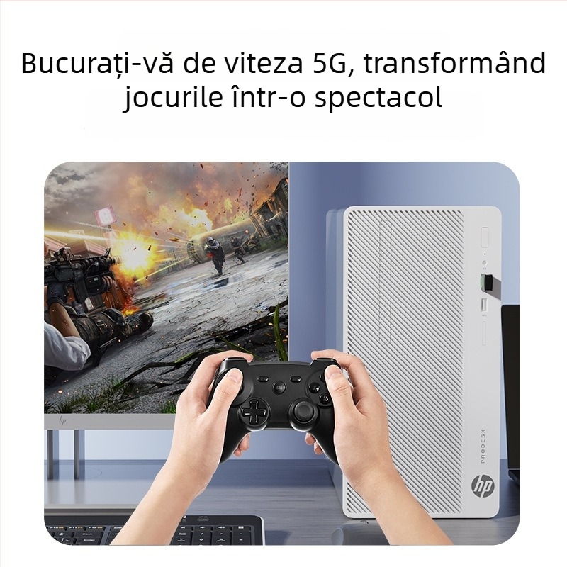 Adaptor USB Wi‑Fi dual-band, fără driver, 2.4/5 GHz, până la 1300 Mbps, interfață USB, compatibil 802.11ac