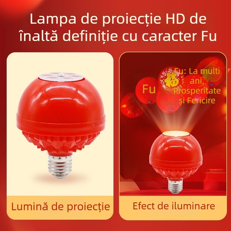 Bec cu șapte culori, schimbare de culoare pentru efecte speciale, 220V, corp din plastic, abajur PC, alimentare prin priză, fără reglaj de intensitate