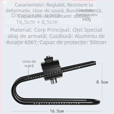 Amortizor pentru șa de bicicletă montană – model universal, Quickly Power, oțel arc avansat