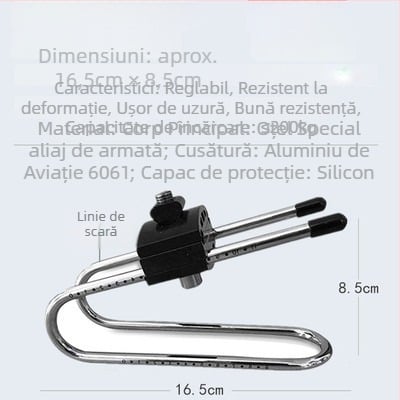 Amortizor pentru șa de bicicletă montană – model universal, Quickly Power, oțel arc avansat