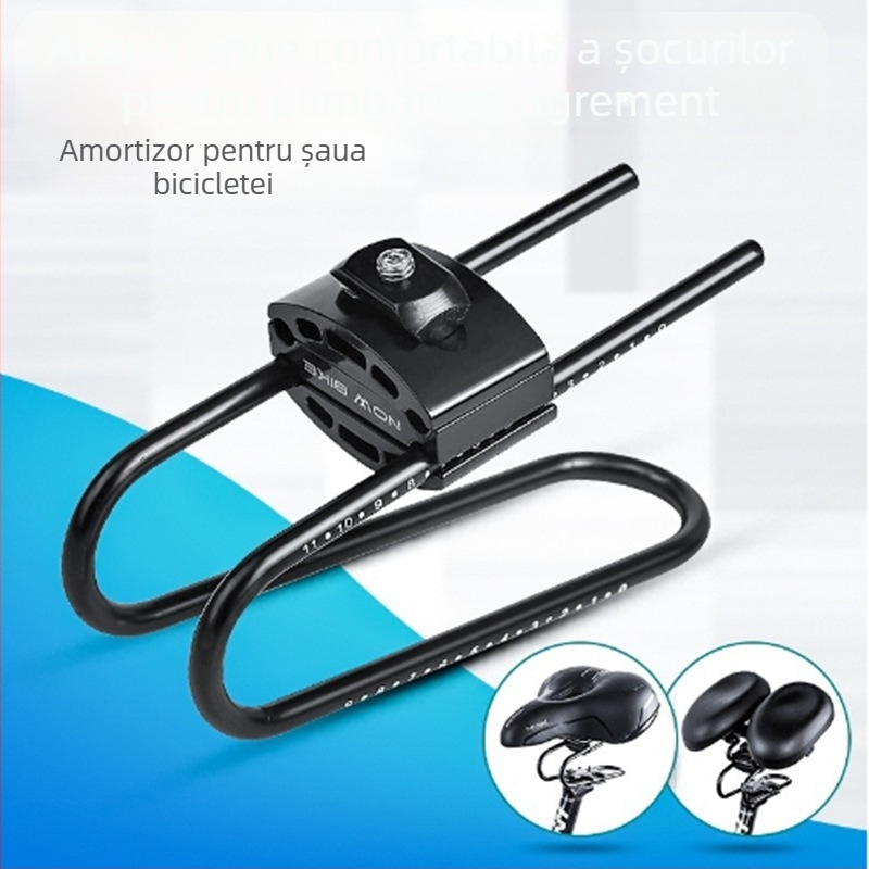 Amortizor pentru șa de bicicletă montană – model universal, Quickly Power, oțel arc avansat