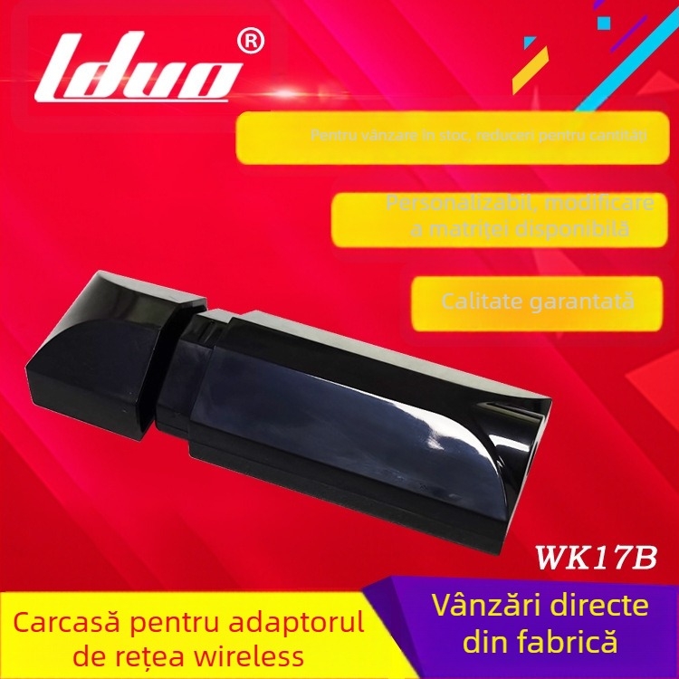 Carcasă pentru card de rețea wireless cu interfață SMA – material ABS, carcasă pentru echipament electronic